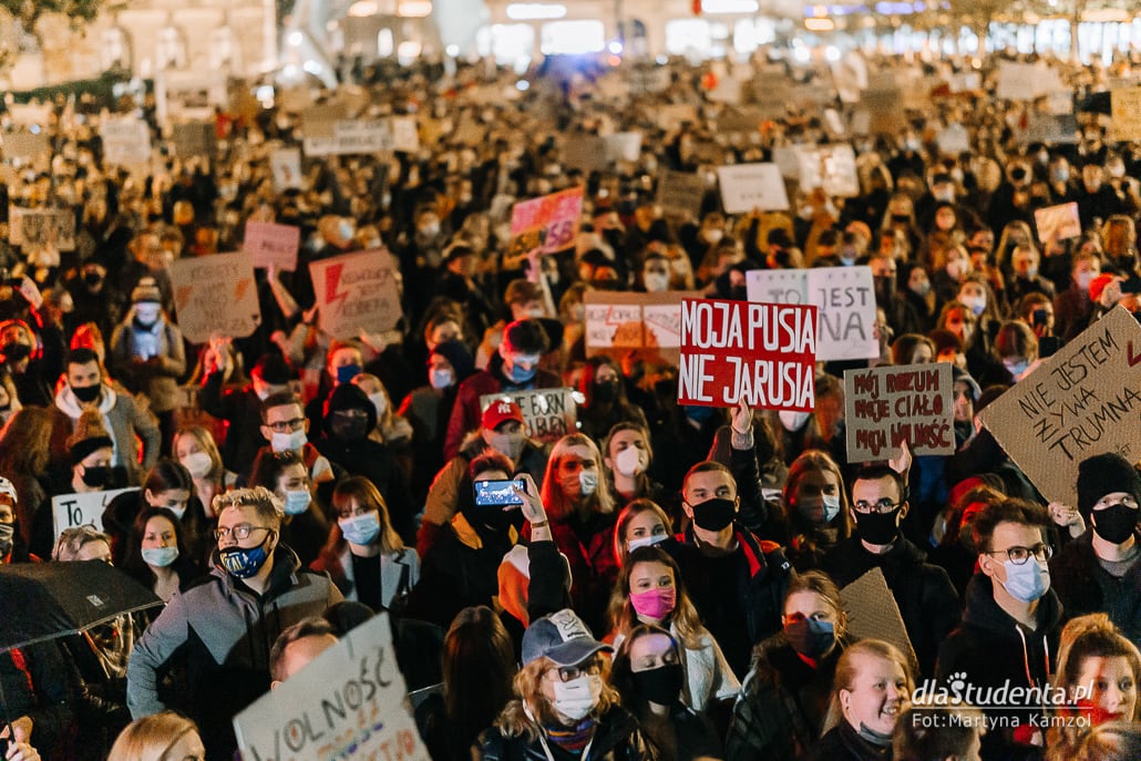 Strajk Kobiet - Blokada Poznań - zdjęcie nr 3