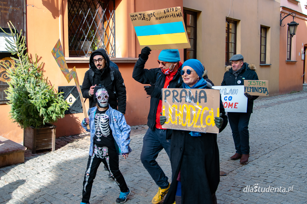 Feminizm bez granic - manifa w Lublinie - zdjęcie nr 2