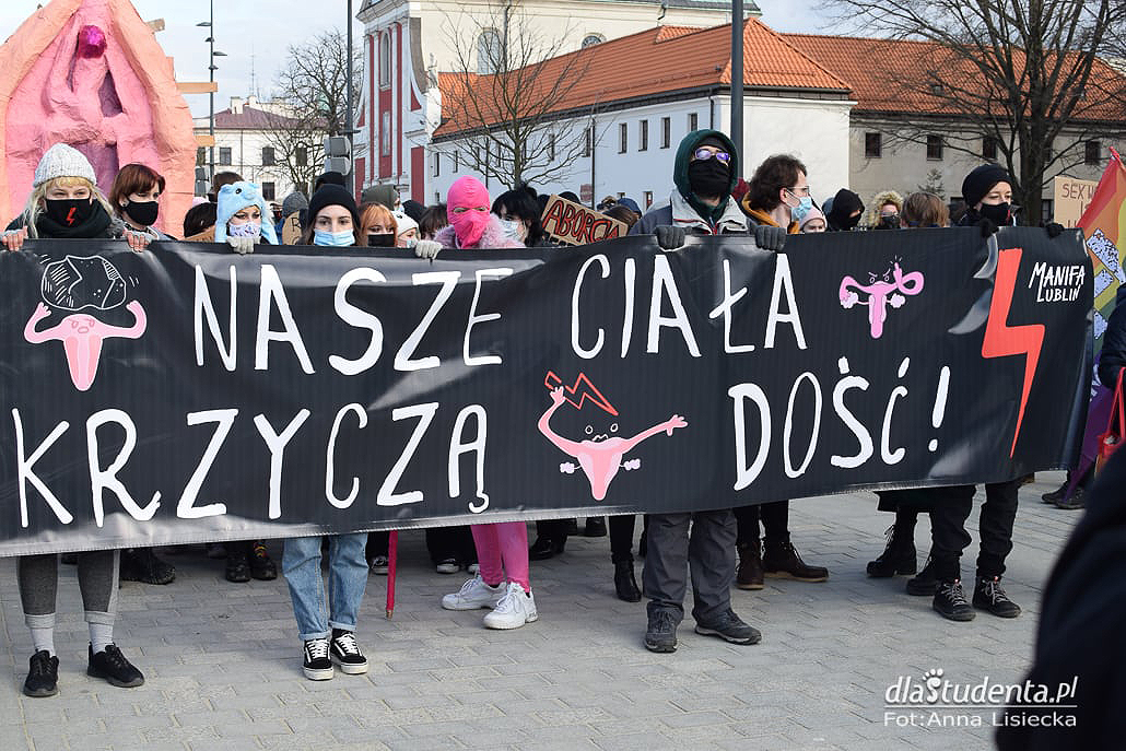 Nasze ciała krzyczą DOŚĆ! - manifestacja w Lublinie - zdjęcie nr 1