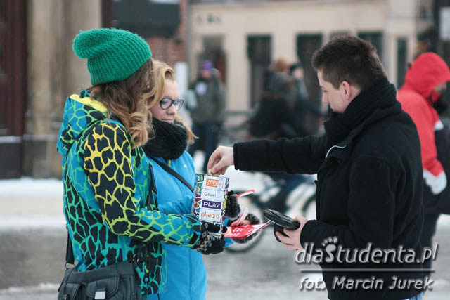 Wolontariusze WOŚP na ulicach Krakowa - zdjęcie nr 5