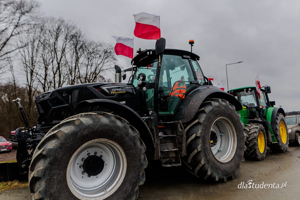 Protest rolników i myśliwych na Dolnym Śląsku  - zdjęcie nr 4