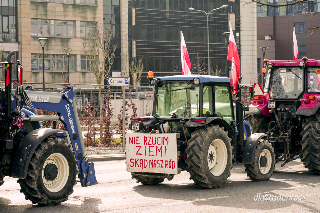 Protest rolników w Kielcach  - zdjęcie nr 3