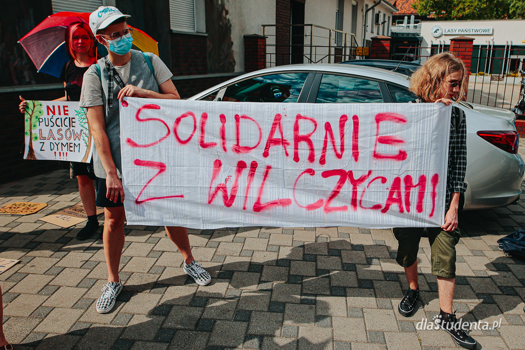 "Puszcza Zostaje" - Wrocław solidarnie z osobami broniącymi natury - zdjęcie nr 1