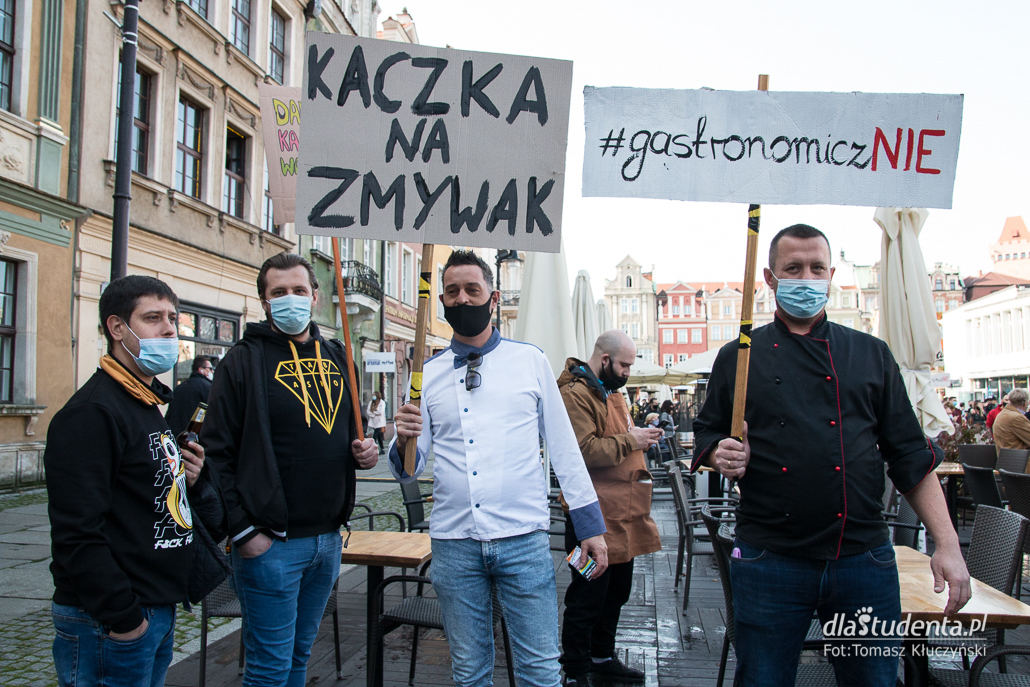 Protest branży gastronomicznej w Poznaniu - zdjęcie nr 9