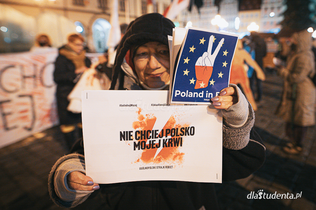 Nie chciej, Polsko, mojej krwi - manifestacja we Wrocławiu  - zdjęcie nr 2