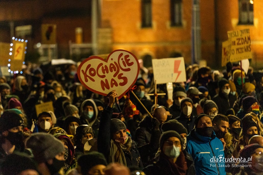 Strajk Kobiet 2021: Spontaniczny spacer w Gdańsku - zdjęcie nr 8