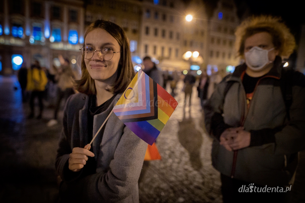 Jesteśmy u siebie - manifestacja LGBT we Wrocławiu  - zdjęcie nr 9