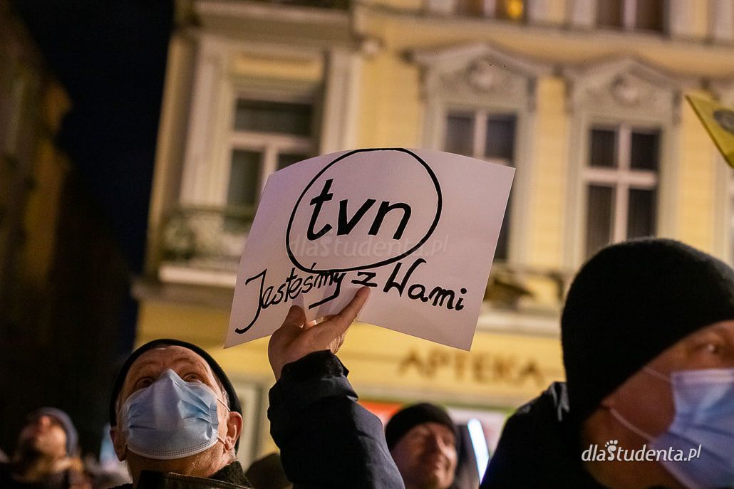 Wolne Media - protest w Bydgoszczy - zdjęcie nr 6