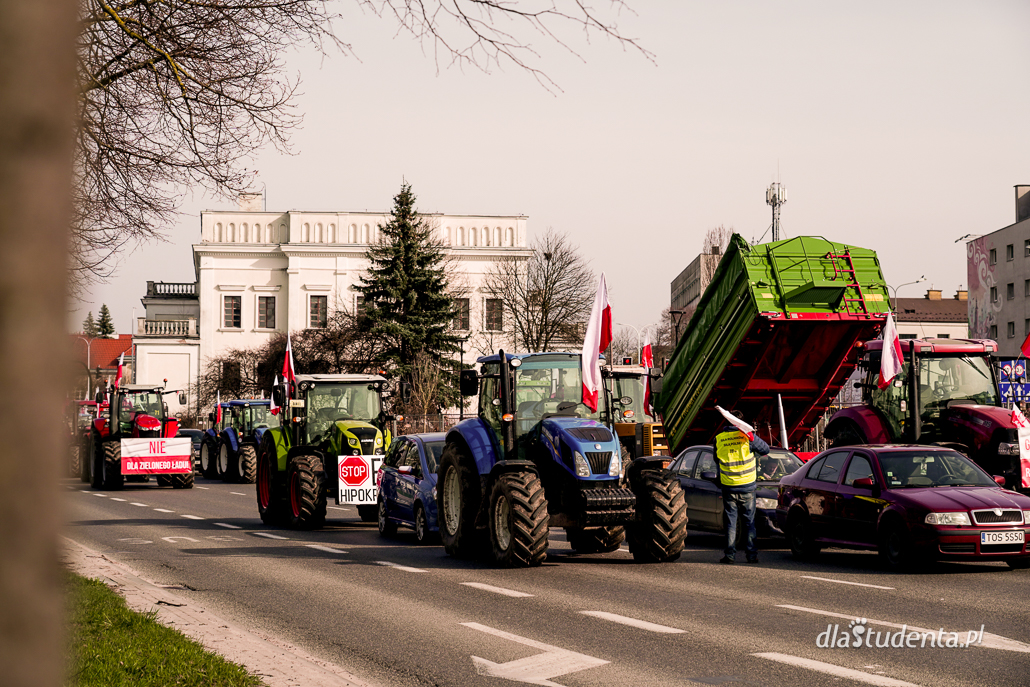 Protest rolników w Kielcach  - zdjęcie nr 5