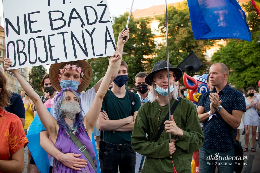 Usłysz Białoruś - manifestacja w Szczecinie