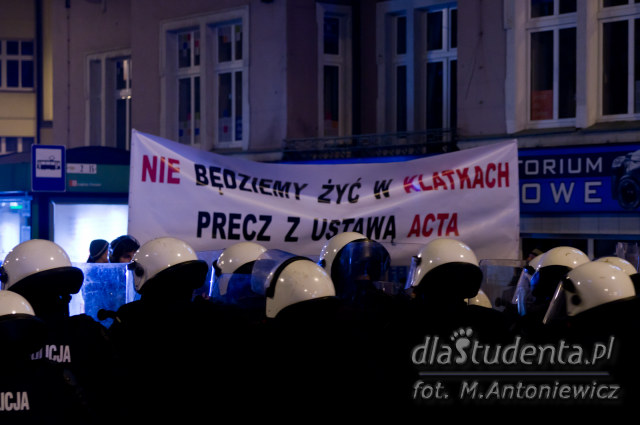 Protest przeciwko ACTA - zdjęcie nr 8