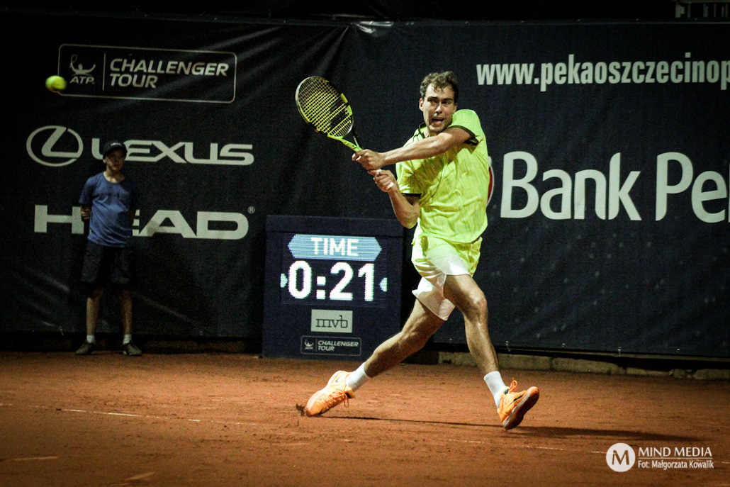 Pko Szczecin Open: Jerzy Janowicz - Nikoloz Basilashvili  - zdjęcie nr 1