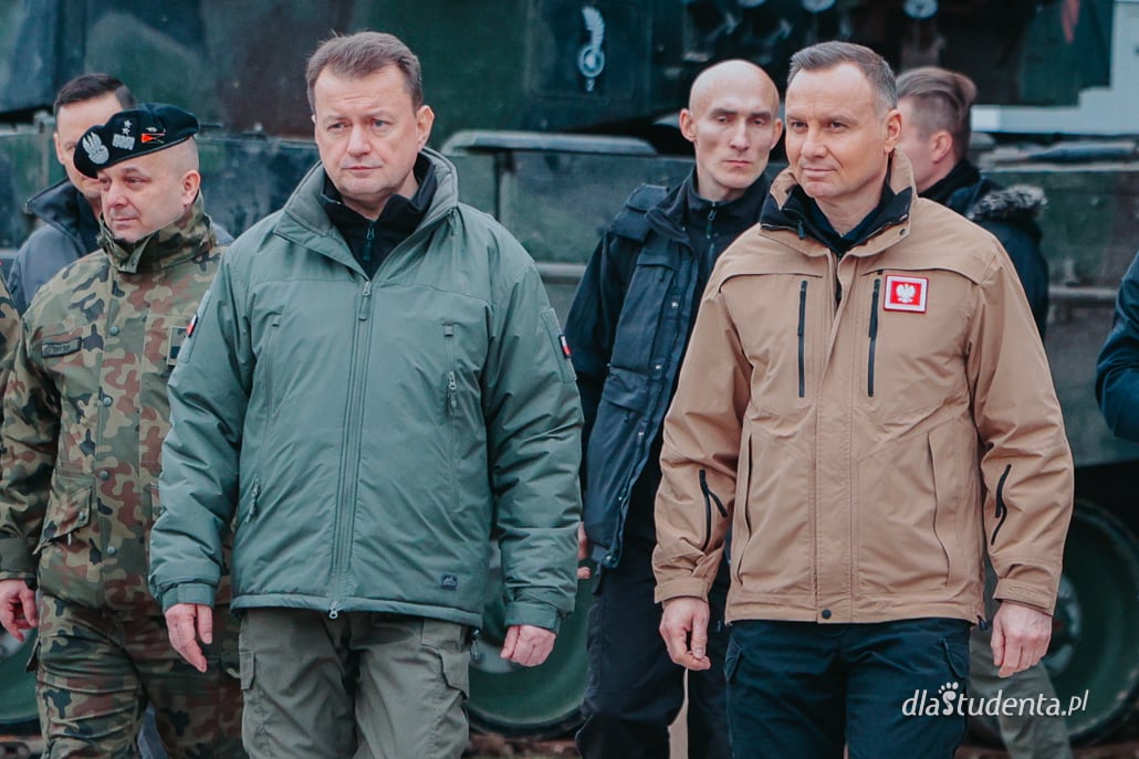 Prezydent RP na szkoleniu ukraińskich załóg czołgów Leopard  - zdjęcie nr 3