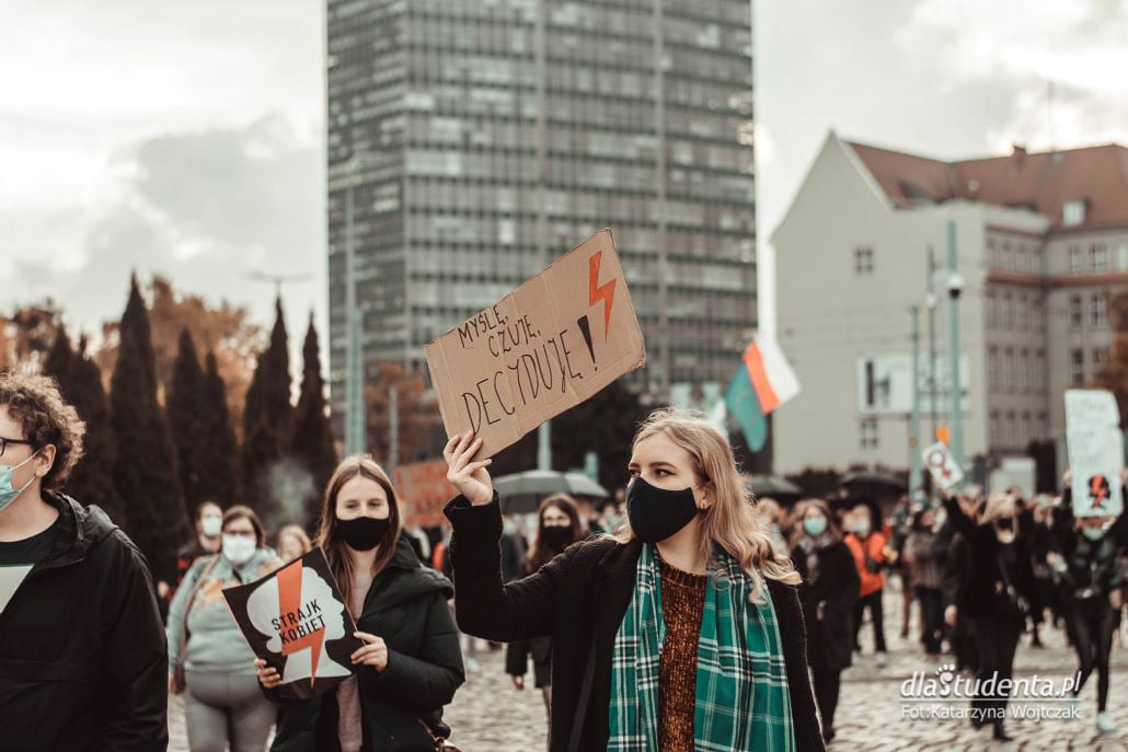 Strajk Kobiet - manifestacja w Gdańsku - zdjęcie nr 4