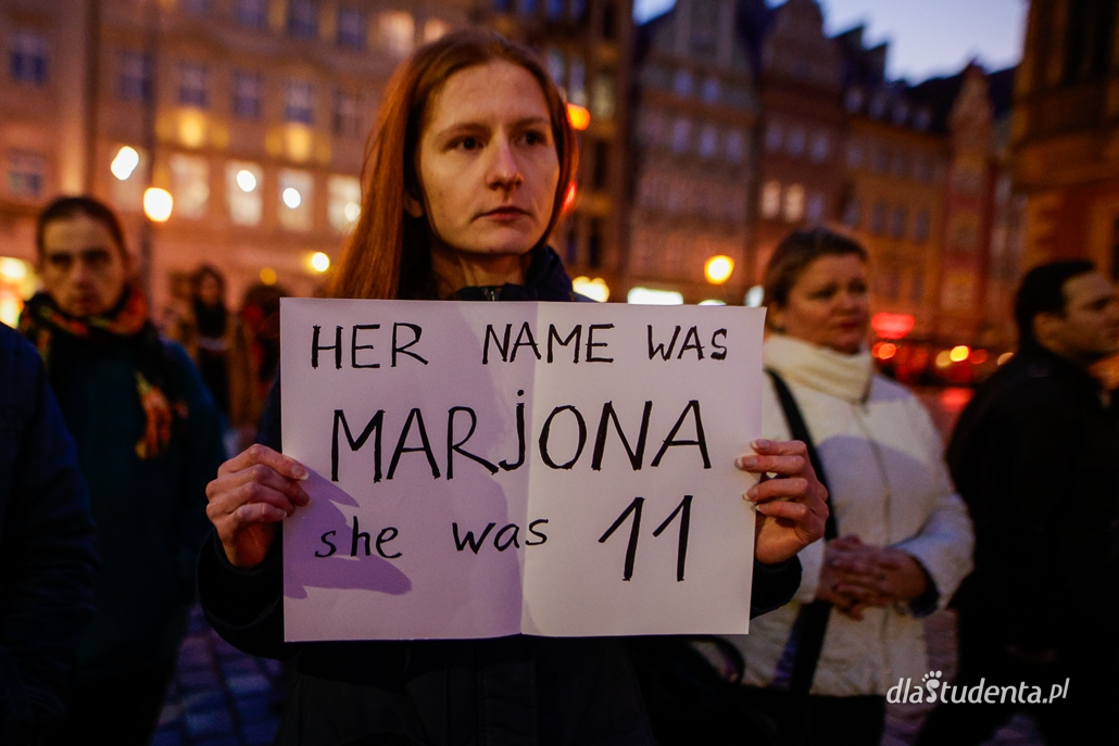 Miała na imię Liza. Stop przemocy wobec kobiet - protest we Wrocławiu  - zdjęcie nr 5