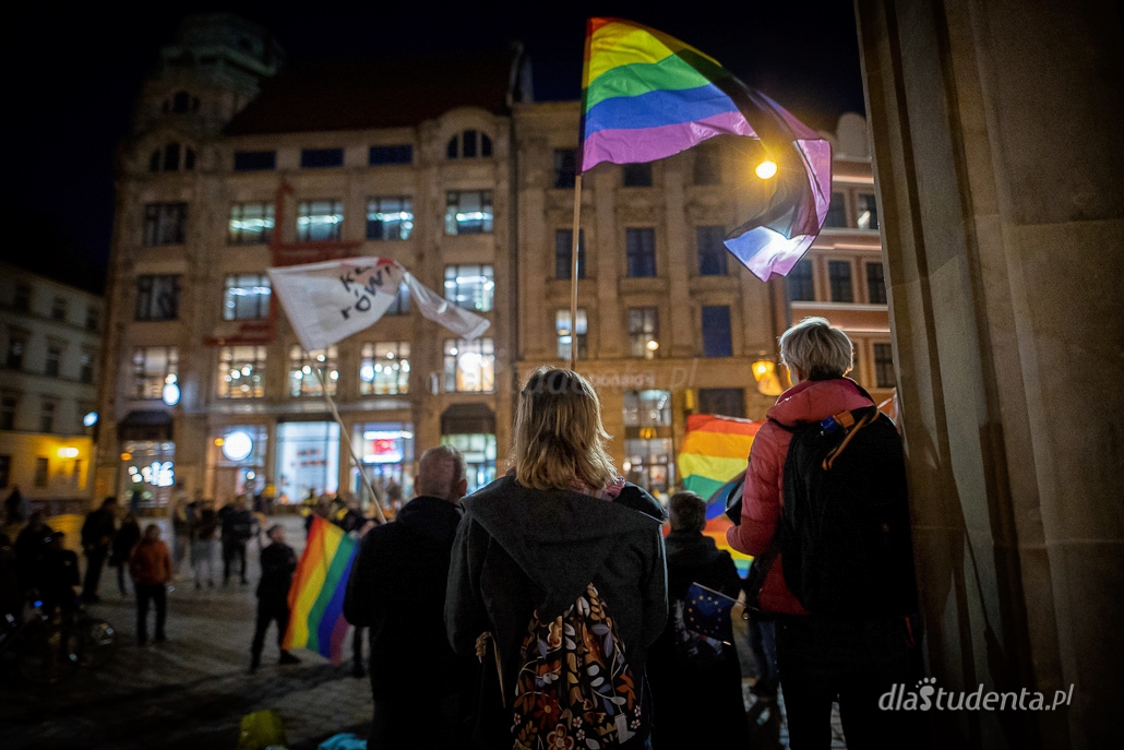 Jesteśmy u siebie - manifestacja LGBT we Wrocławiu  - zdjęcie nr 12