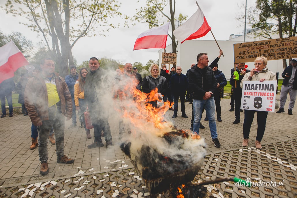 Protest przeciwko toksycznym odpadom we Wrocławiu  - zdjęcie nr 3