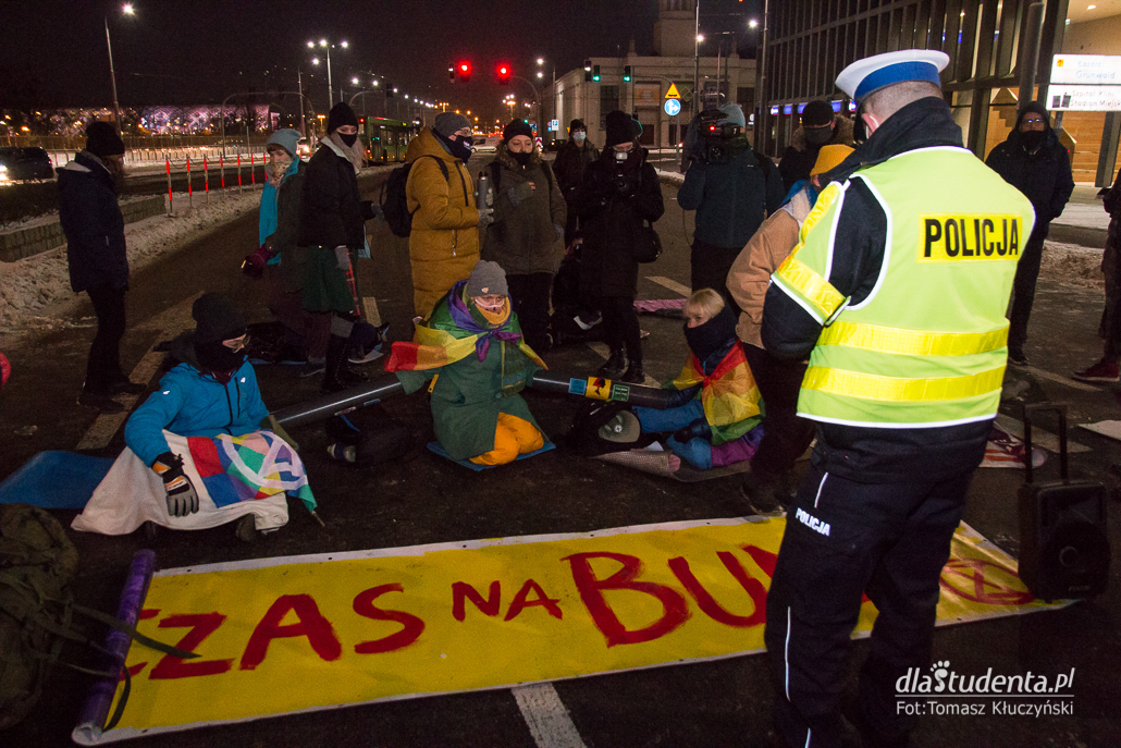 Redukujcie emisje, nie Prawa Człowieka - blokada w Poznaniu  - zdjęcie nr 8