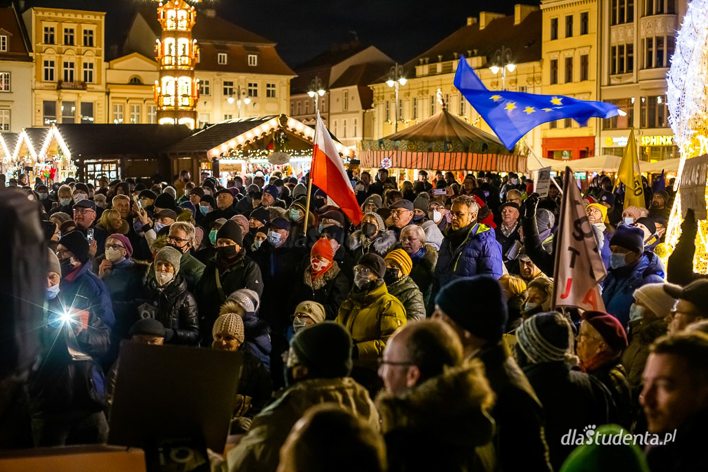 Wolne Media - protest w Bydgoszczy - zdjęcie nr 1