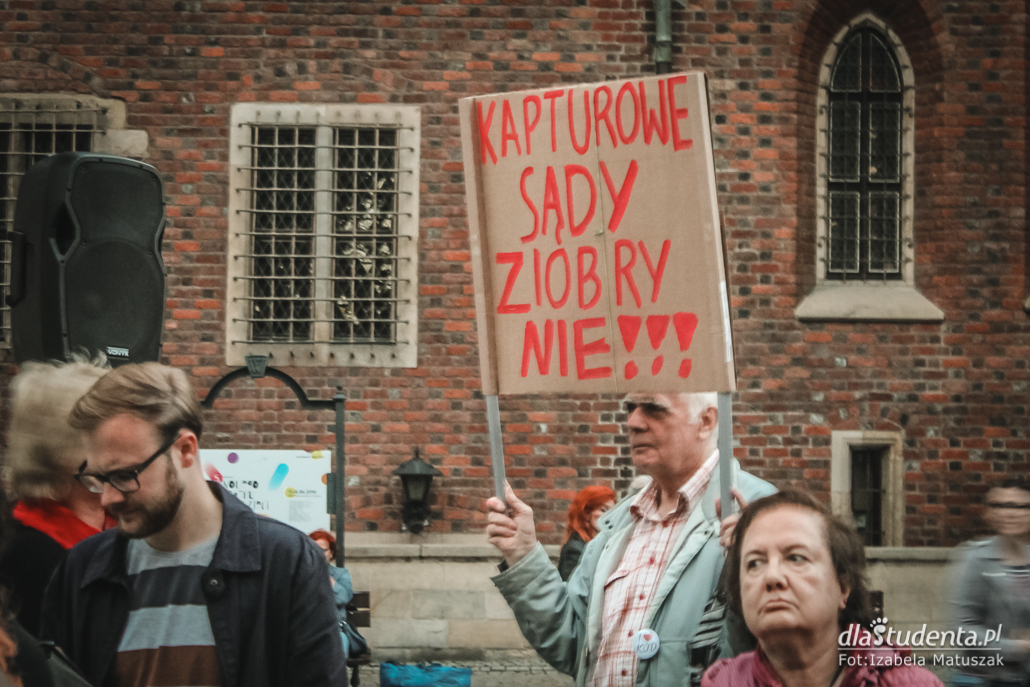 Wolne Sądy - protest we Wrocławiu - zdjęcie nr 6