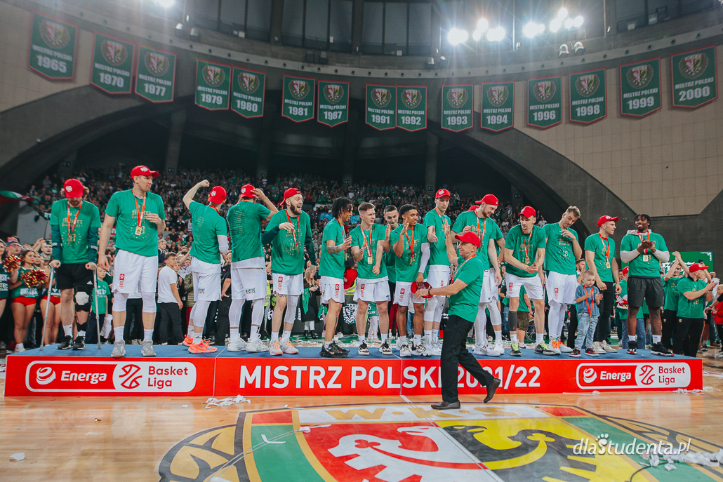 Śląsk Wrocław koszykarskim mistrzem Polski 2022 - zdjęcie nr 5