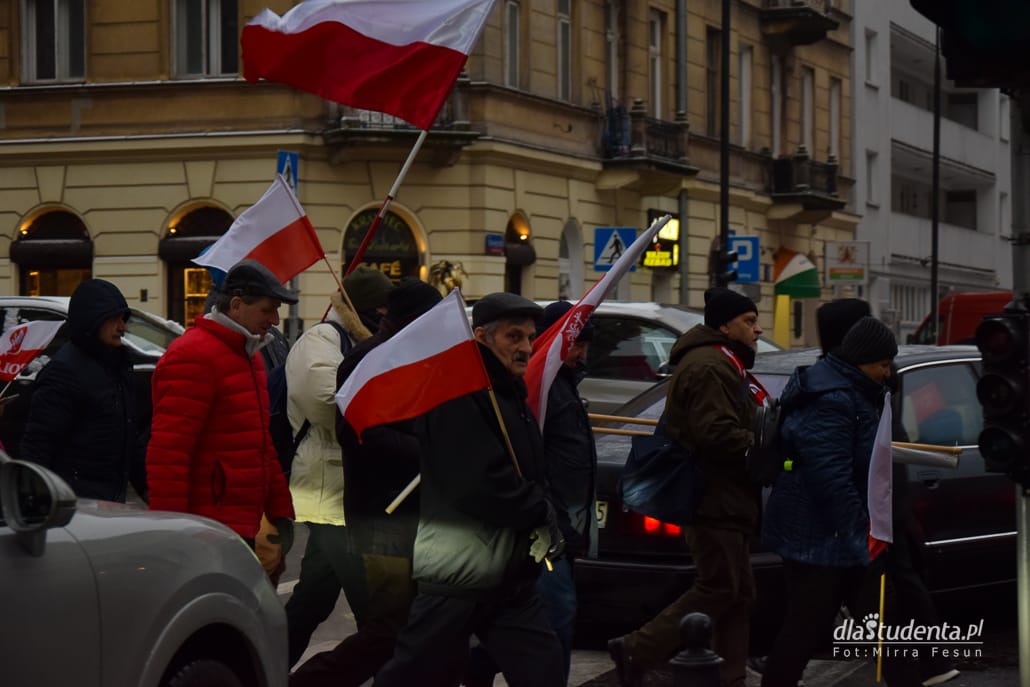 "Protest Wolnych Polaków" w Warszawie - zdjęcie nr 9