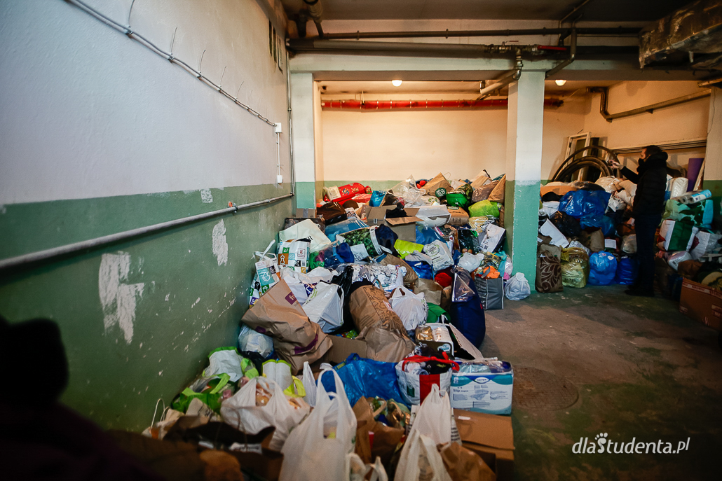 Zbiórka darów dla Ukrainy w Szkole Podstawowej nr 17 we Wrocławiu - zdjęcie nr 6