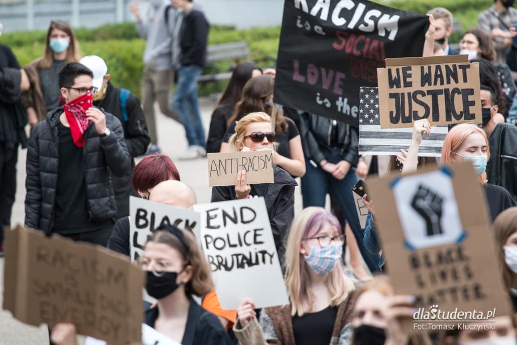 Protest Black Lives Matter w Poznaniu - zdjęcie nr 5