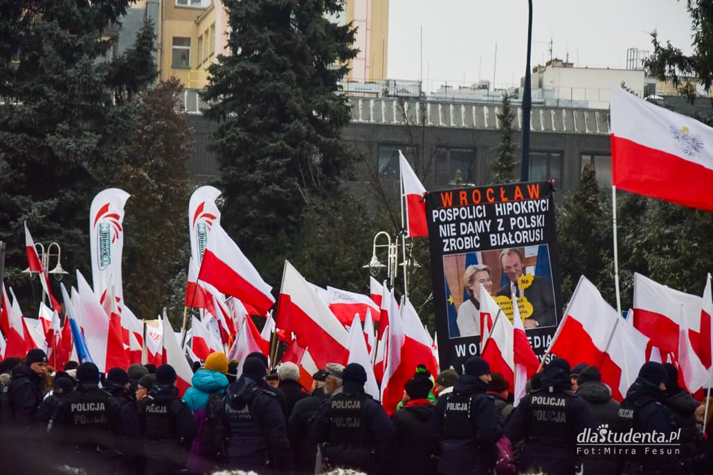 "Protest Wolnych Polaków" w Warszawie - zdjęcie nr 5