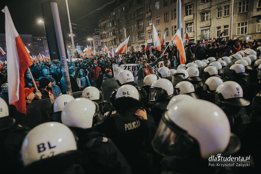Marsz Narodowców we Wrocławiu  - zdjęcie nr 9