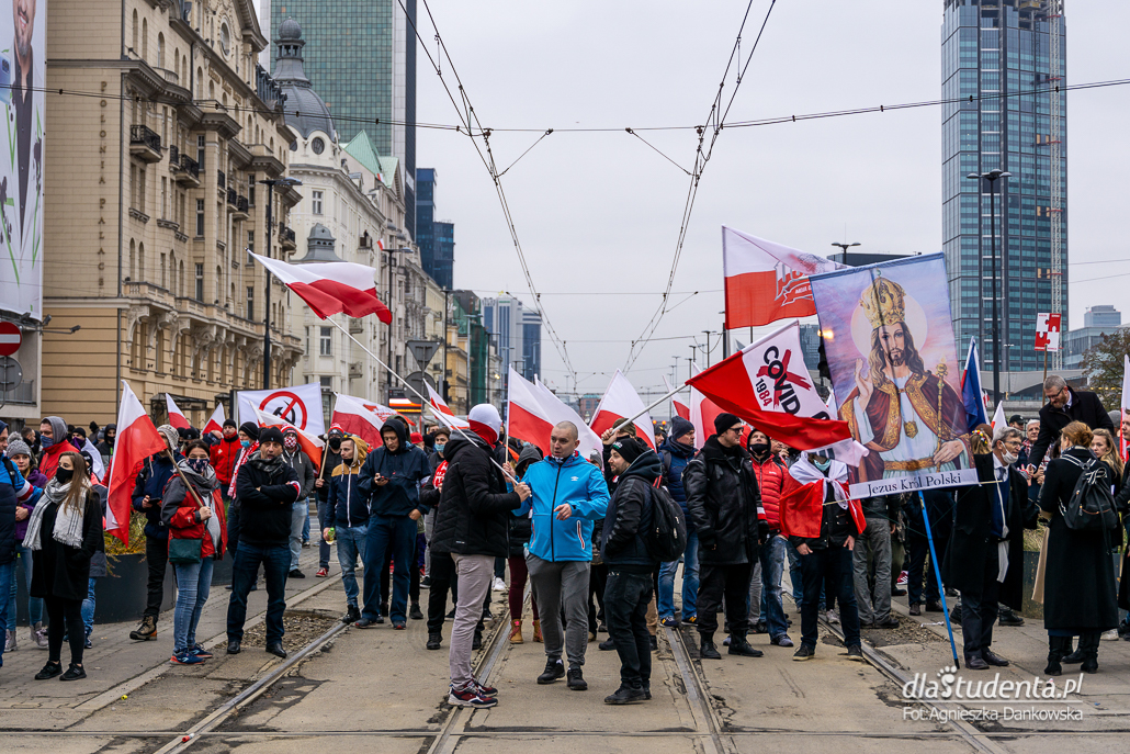 Marsz Niepodległości w Warszawie - zdjęcie nr 6