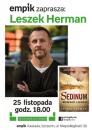 Spotkanie z Leszkiem Hermanem - autorem powieści "Sedinum"