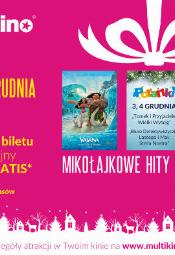 Filmowe Mikoajki w kinach sieci Multikino