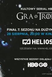 Finaowy odcinek 7. sezonu Gry o Tron w kinach Helios