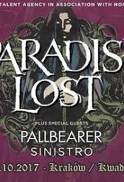 Paradise Lost + Pallbearer + Sinistro