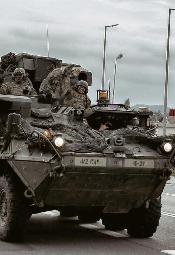 Wojska amerykańskie na ćwiczeniach Saber Strike'18 w Polsce