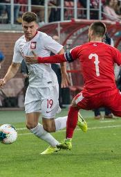 Eliminacje U21: Polska - Serbia 1:0