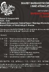 Dzień na wystawie "Barbarzyńskie tsunami"