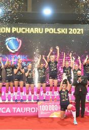 Puchar Polski siatkówki kobiet 2021: Grupa Azoty Chemik Police - Grot Budowlani Łódź 3:1