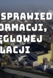 Chcemy sprawiedliwej transformacji, a nie węglowej manipulacj - protest we Wrocławiu
