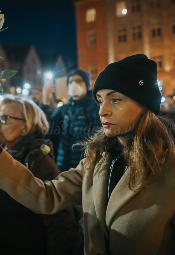 Macie krew na rękach - manifestacja we Wrocławiu 
