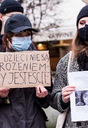Żądamy Godności na Granicy - manifestacja w Gdańsku 