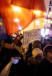 Wolne Media - protest w Białymstoku 