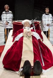Śmierć Jana Pawła II - pokaz prasowy 