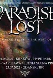 PARADISE LOST w Warszawie