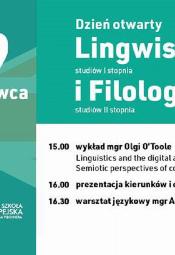 Dzień Otwarty Lingwistyki i filologii w WSE