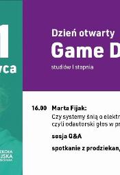 Dzień Otwarty Game Design w WSE w Krakowie