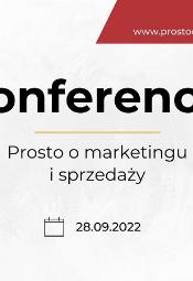 Konferencja "Prosto o marketingu i sprzedaży"