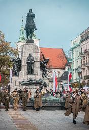 Narodowe Święto Niepodległości w Krakowie.