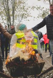 Protest przeciwko toksycznym odpadom we Wrocławiu 